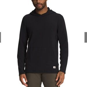 North Face Men’s Black TNF Terry Pullover Hoodie, Size Large